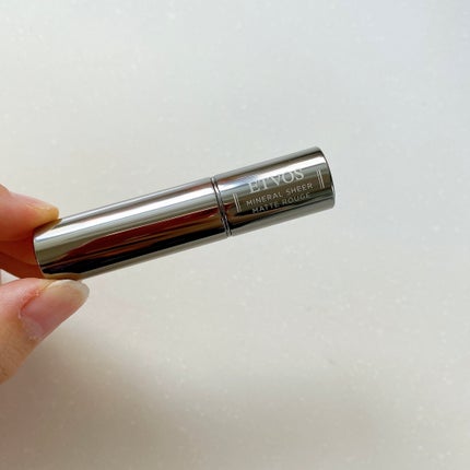 ミネラルシアーマットルージュ/エトヴォス/口紅を使ったクチコミ(2枚目)