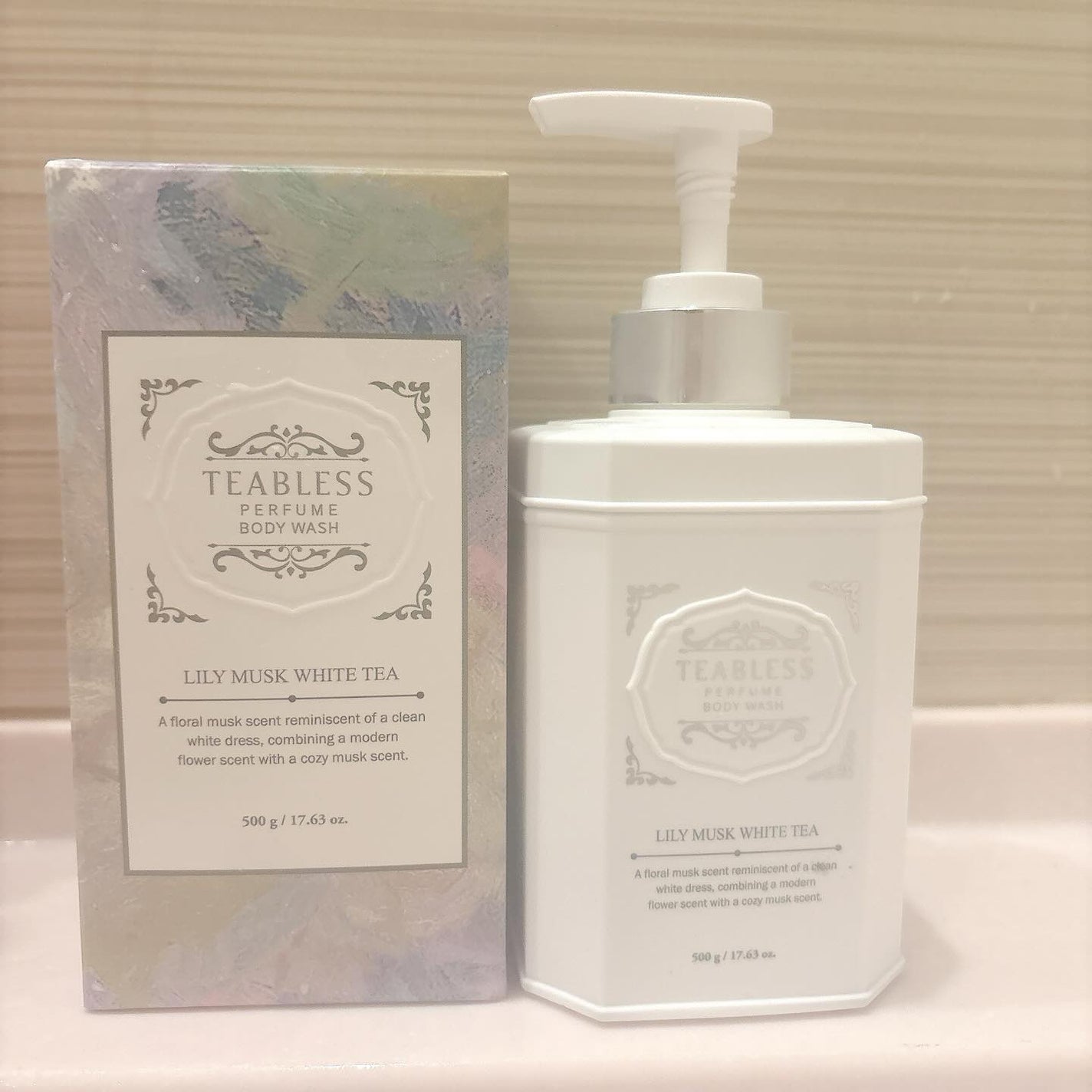 パフュームボディウォッシュ リリームスクホワイトティー/TEABLESS/ボディソープを使ったクチコミ(1枚目)