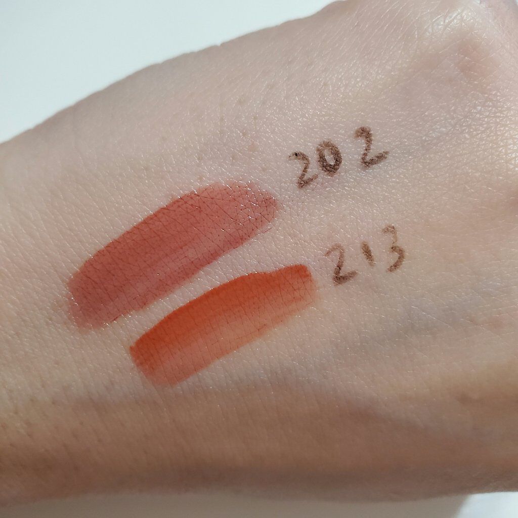 ルージュ ピュールクチュール ヴェルニ ウォーターグロウ/YVES SAINT LAURENT BEAUTE/口紅を使ったクチコミ(2枚目)