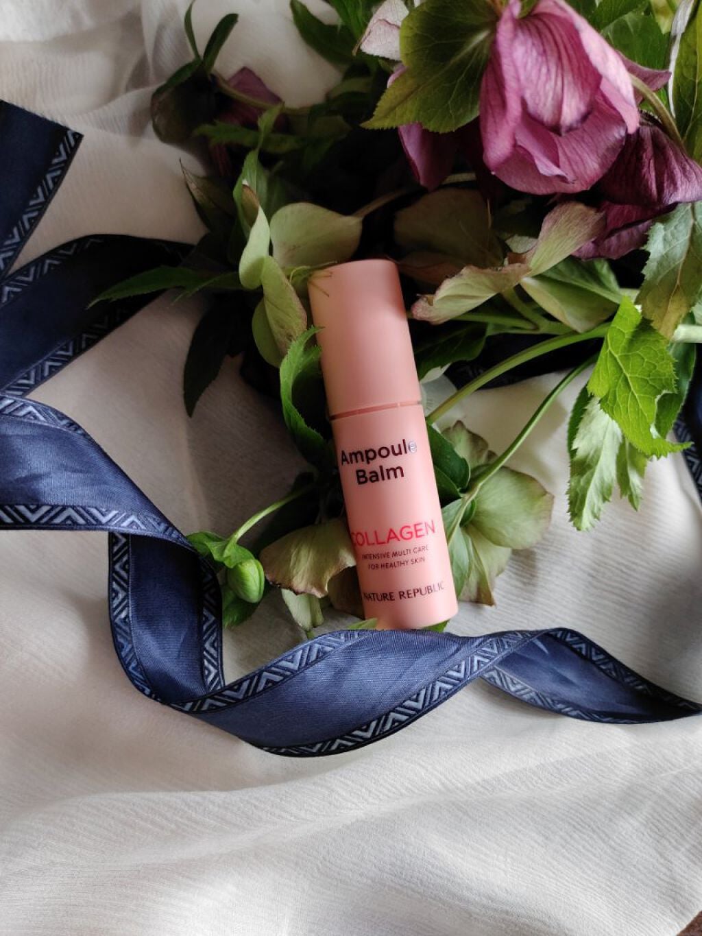 スティック美容液(コラーゲン)/ネイチャーリパブリック/フェイスバームを使ったクチコミ(1枚目)