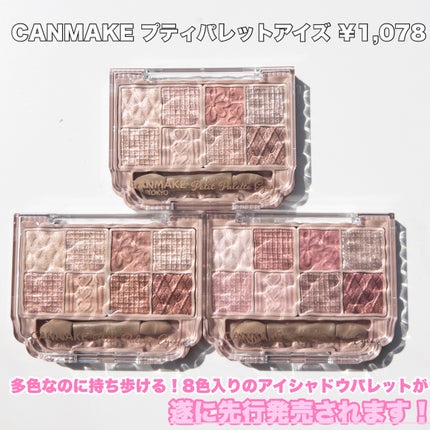 プティパレットアイズ/キャンメイク/パウダーアイシャドウを使ったクチコミ(2枚目)