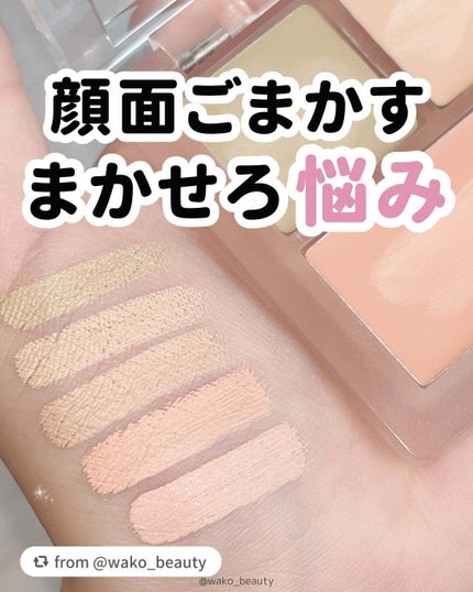 コンシールブレンダーパレット/LUNA/パレットコンシーラーを使ったクチコミ(1枚目)