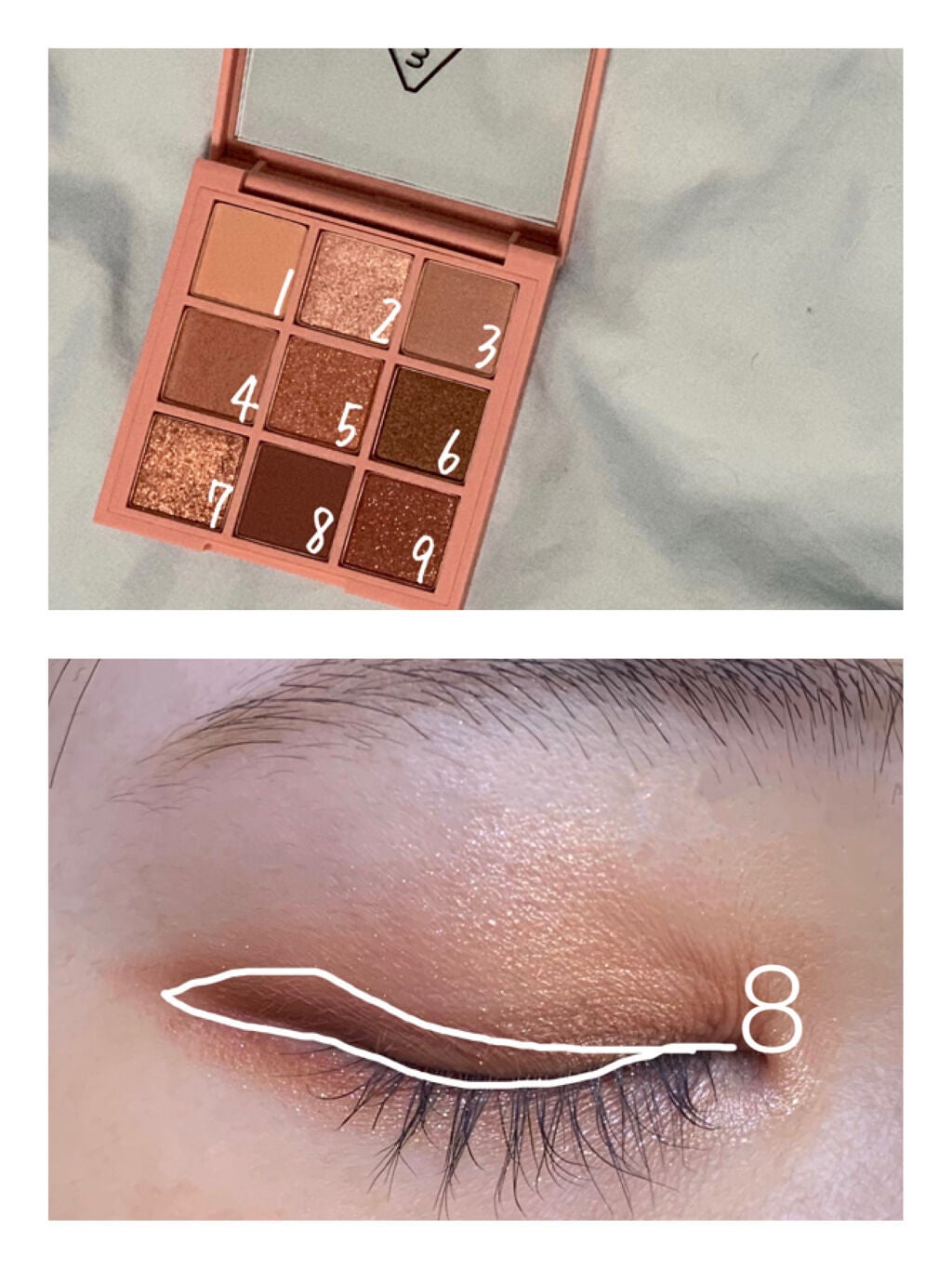 3CE マルチアイカラーパレット/3CE/アイシャドウパレットを使ったクチコミ(6枚目)