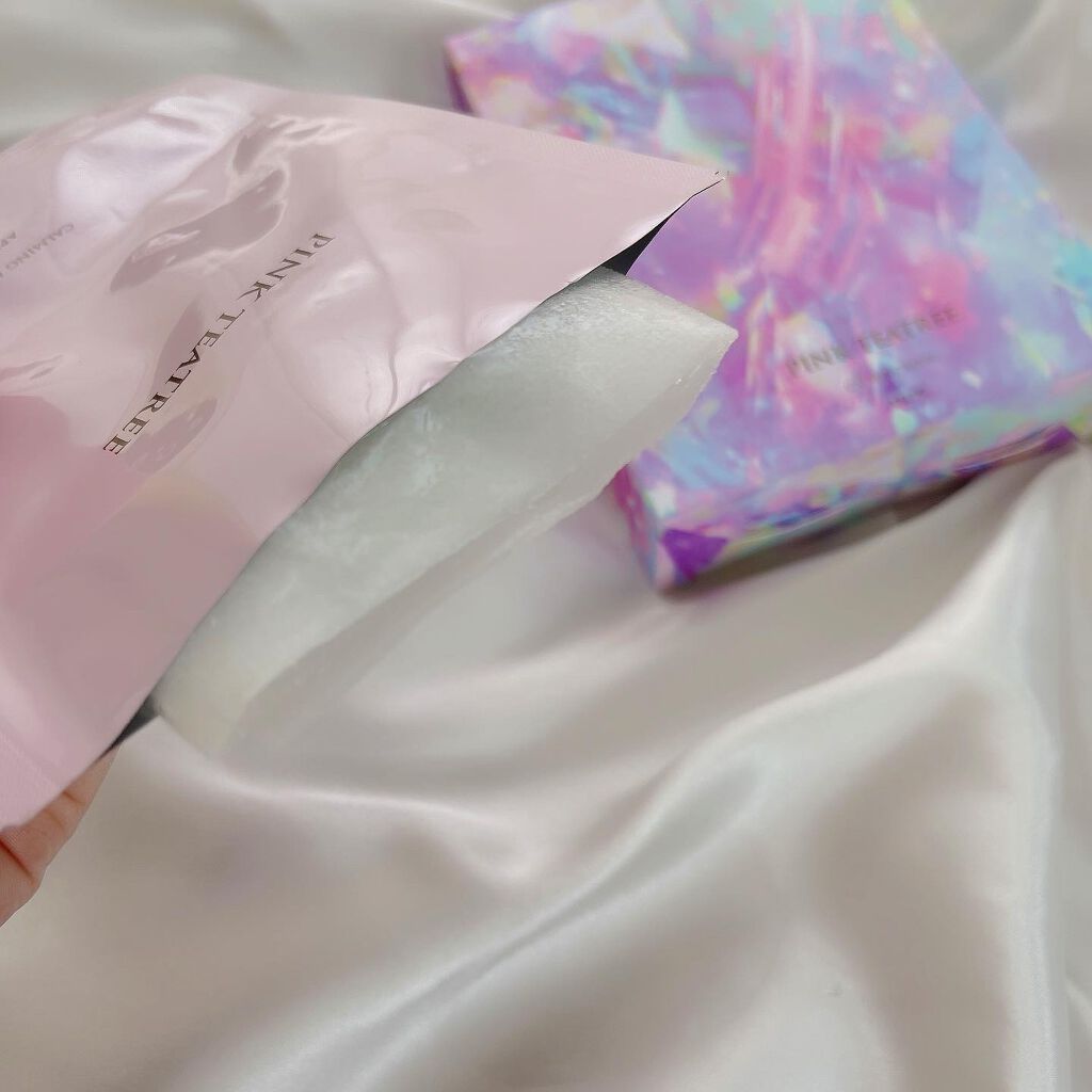 ピンクティーツリーマスクパック/APLIN/シートマスク・パックを使ったクチコミ（3枚目）