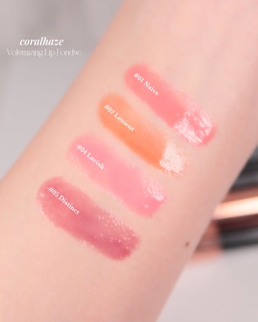 Volumizing Lip Fondue/CORALHAZE/リップケア・リップクリームを使ったクチコミ（2枚目）