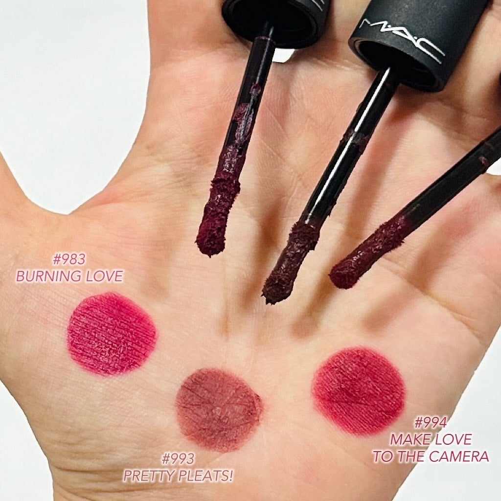 パウダー キス リキッド リップカラー/M・A・C/口紅を使ったクチコミ(5枚目)