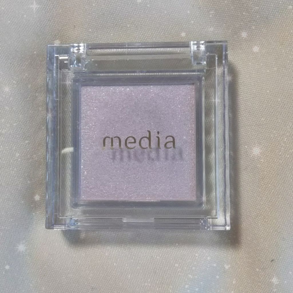 ブライトアップアイシャドウ/media/単色アイシャドウを使ったクチコミ（1枚目）