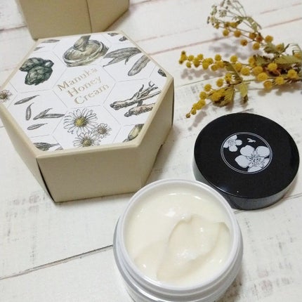 マヌカハニー クリーム/アピセラピーコスメティクス/フェイスクリームを使ったクチコミ(2枚目)