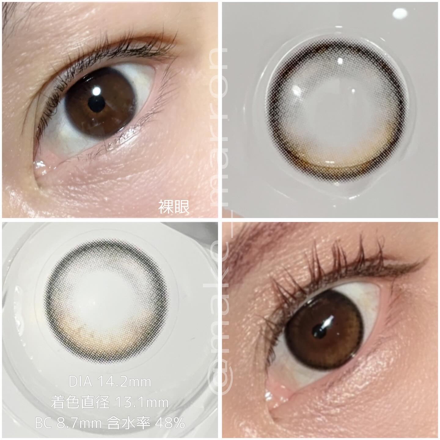 Glowy 1day/OLENS/ワンデー（１DAY）カラコンを使ったクチコミ（3枚目）