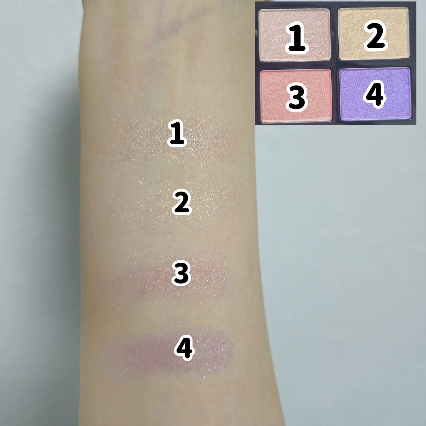 アイシャドウパレット/ILM/アイシャドウパレットを使ったクチコミ（2枚目）