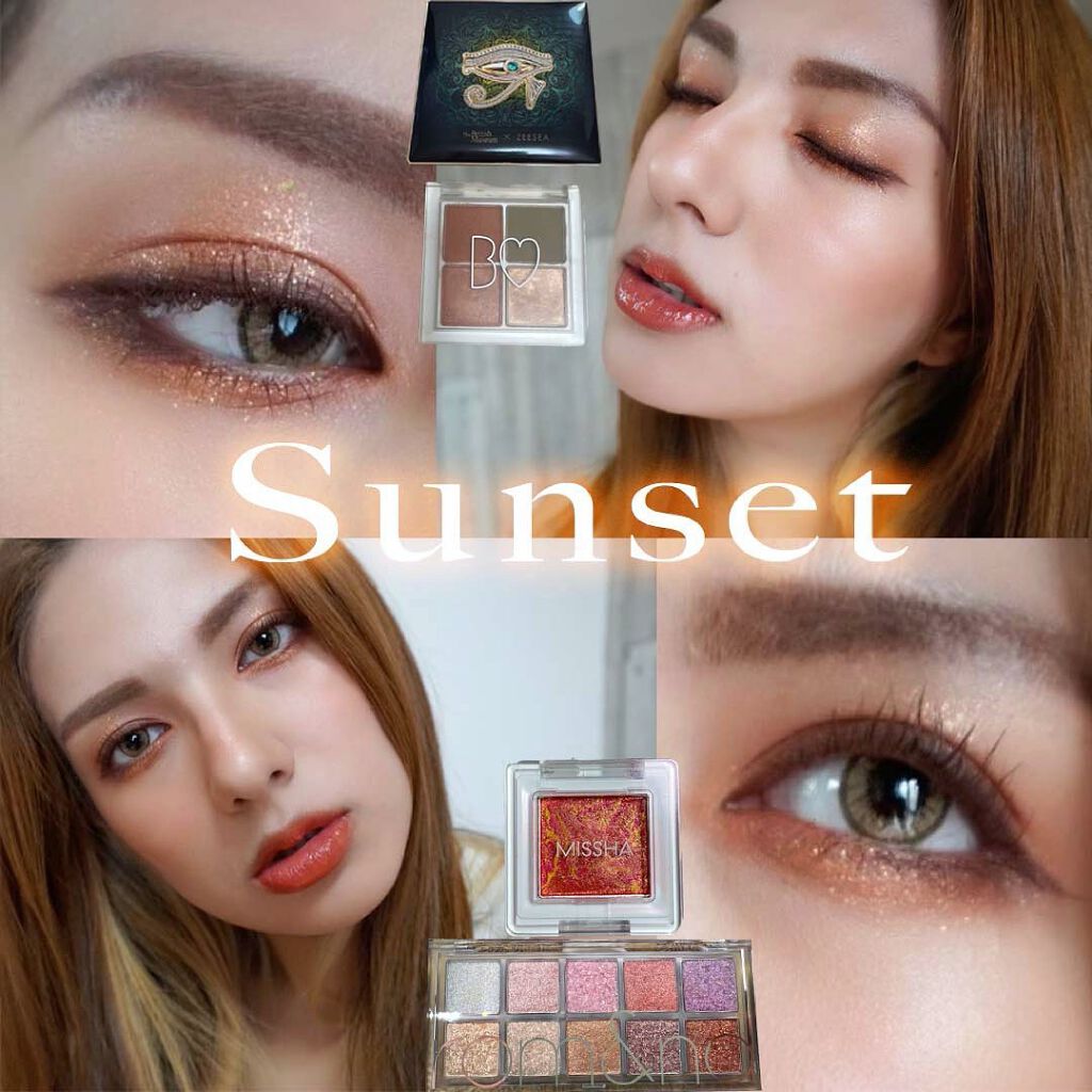 大英博物館 エジプトシリーズ アイシャドウパレット/ZEESEA/アイシャドウパレットを使ったクチコミ（1枚目）