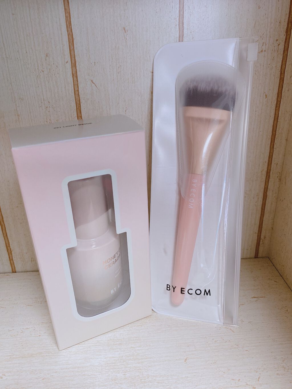 Honey Glow ceradation/BY ECOM/リキッドファンデーションを使ったクチコミ（1枚目）