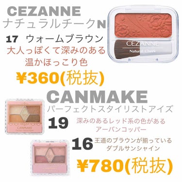 ナチュラル チークN/CEZANNE/パウダーチークを使ったクチコミ（3枚目）