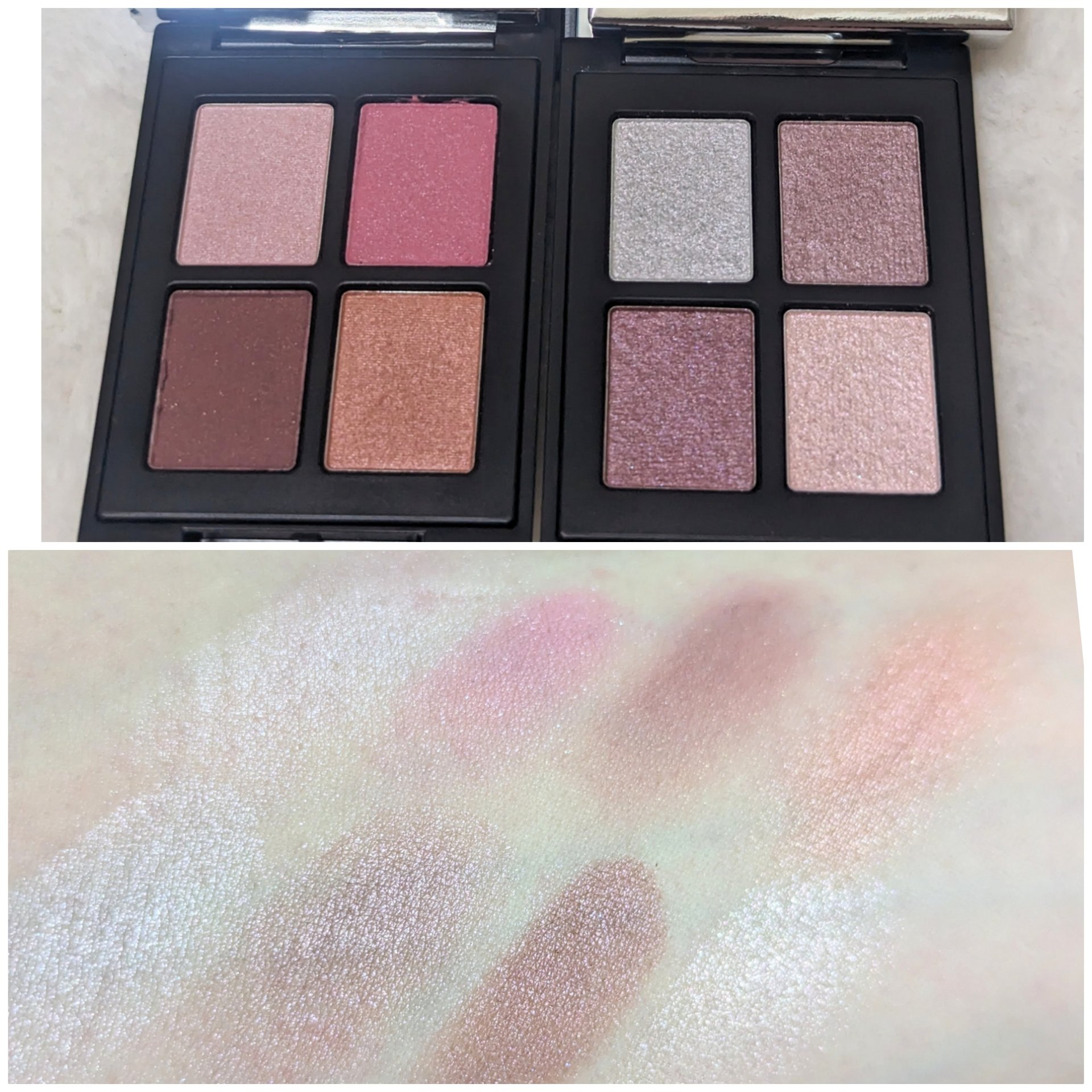 エトワルローズ 4色アイシャドウ 11 カシス/Étoile Rose/アイシャドウパレットを使ったクチコミ（2枚目）