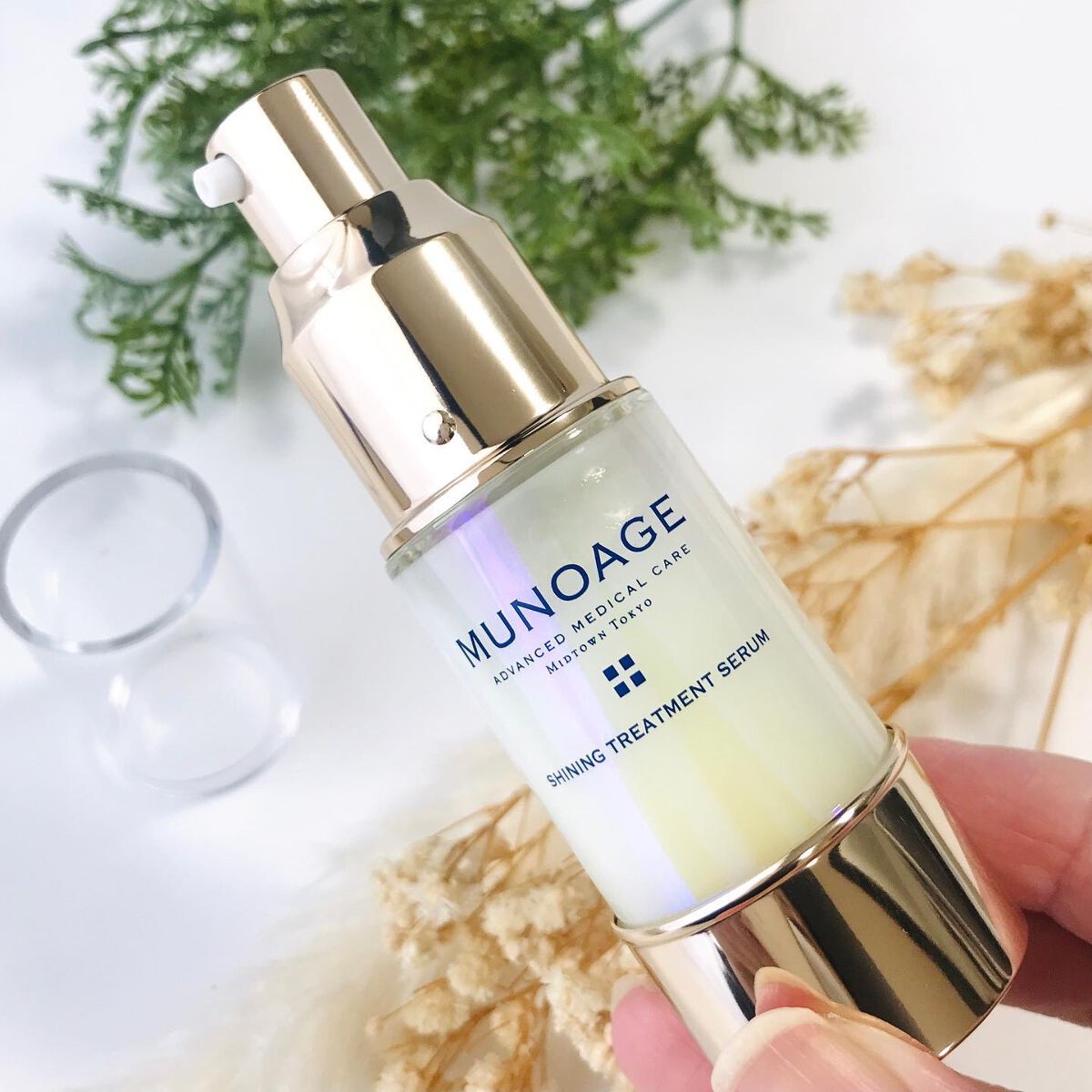 シャイニングトリートメントセラム/MUNOAGE(ミューノアージュ)/美容液を使ったクチコミ（2枚目）