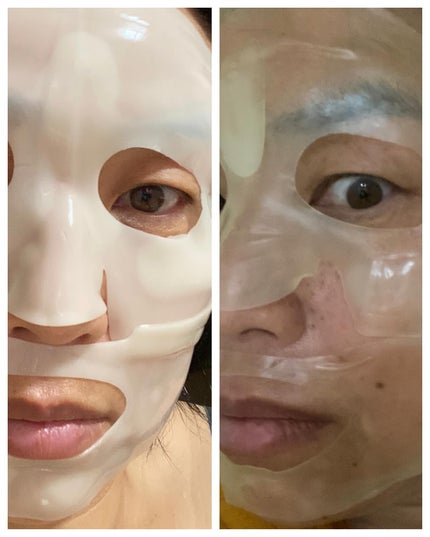 ラビューム アフターグロウ ゆずゲルマスク/Luvum/シートマスク・パックを使ったクチコミ(8枚目)