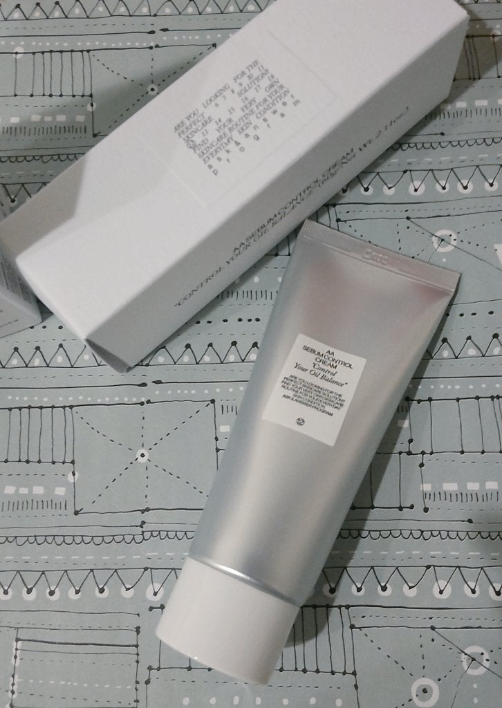 AA SEBUM CONTROL CERAM /Shangpree/フェイスクリームを使ったクチコミ(1枚目)