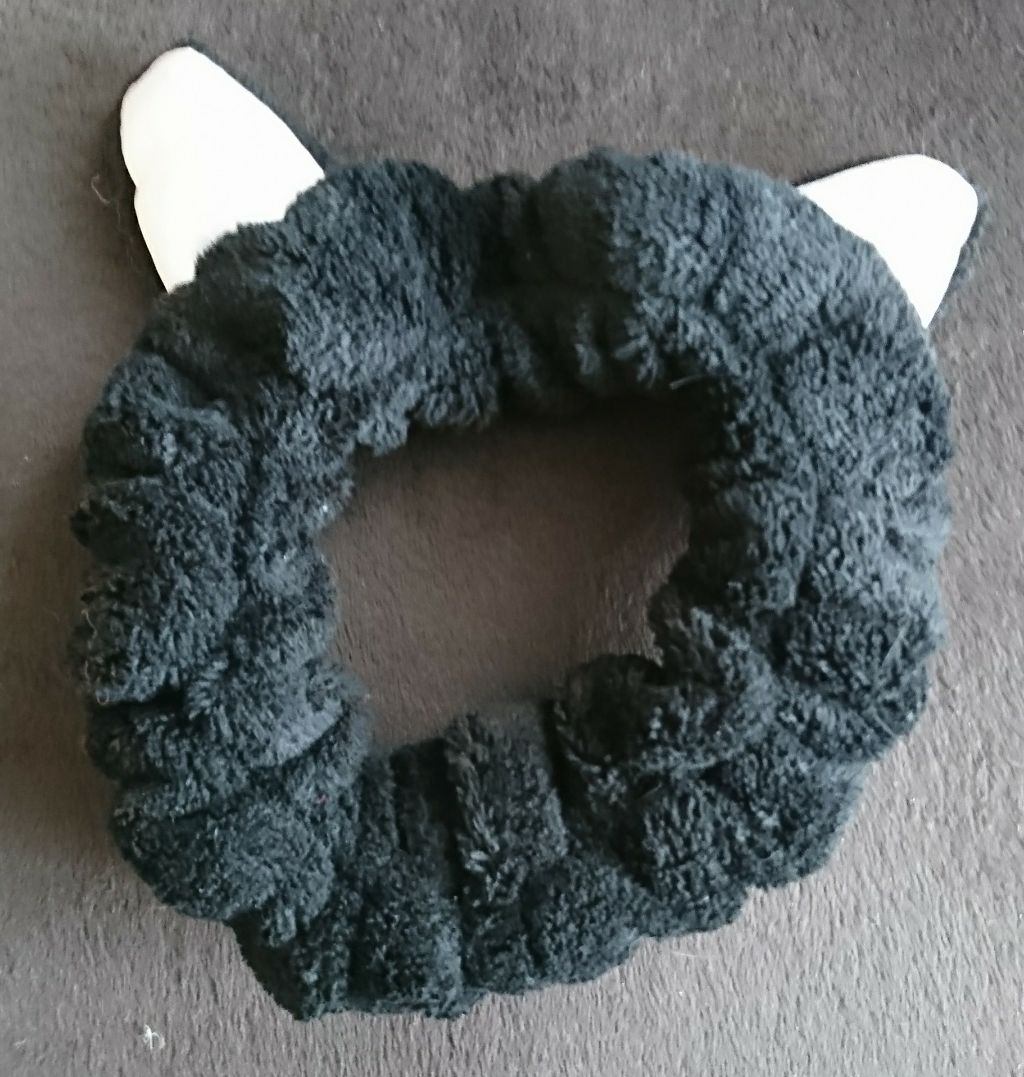 にゃんこヘアターバン/DAISO/ヘアアクセサリーを使ったクチコミ（1枚目）