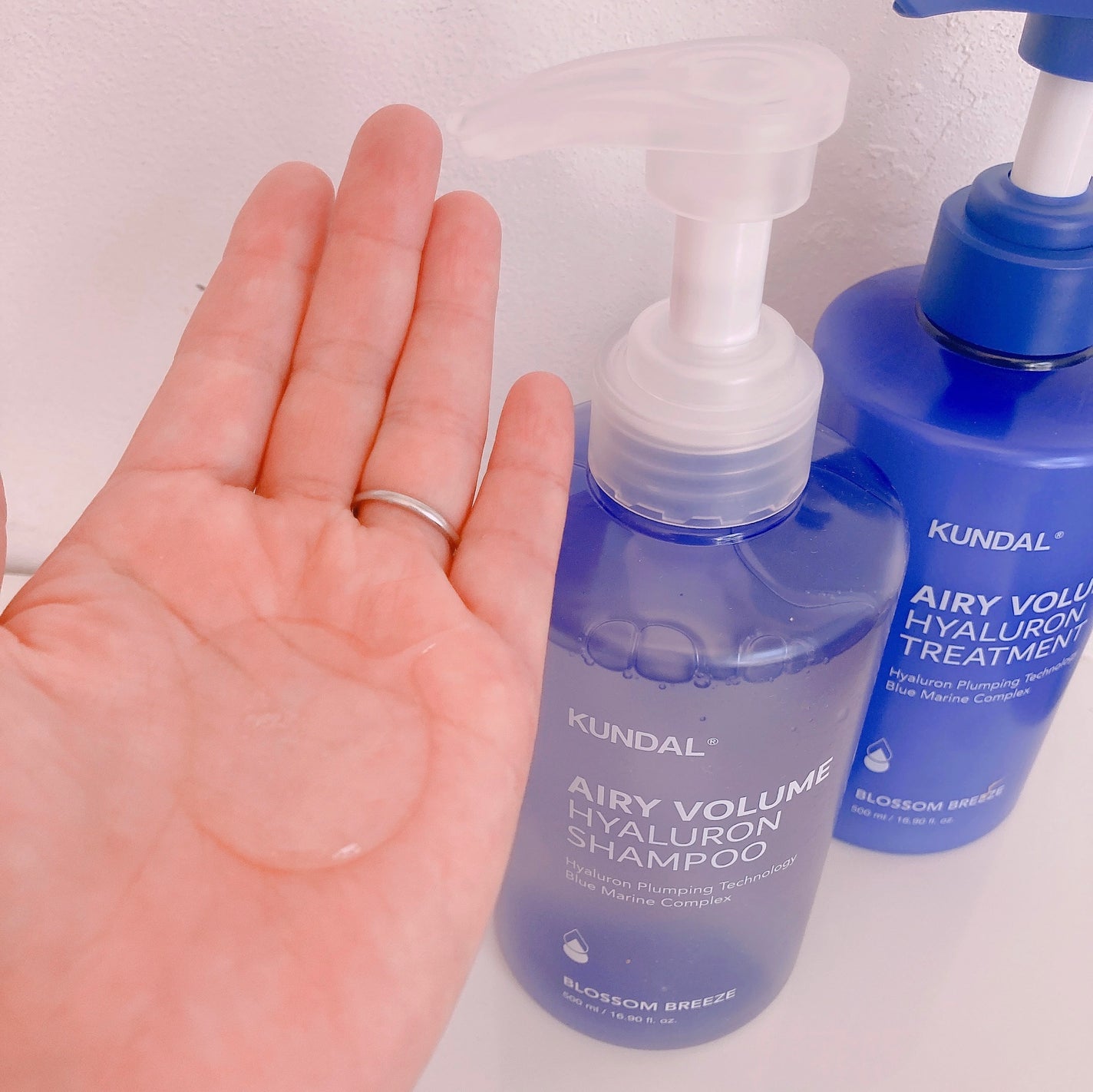 クンダル エアリーボリュームヒアルロンシャンプー/トリートメント/KUNDAL/市販シャンプーを使ったクチコミ(2枚目)