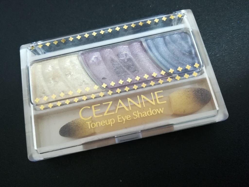 トーンアップアイシャドウ/CEZANNE/アイシャドウパレットを使ったクチコミ(1枚目)
