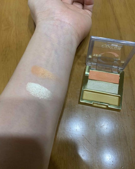 デュアルアイシャドウ N/excel/アイシャドウパレットを使ったクチコミ(1枚目)