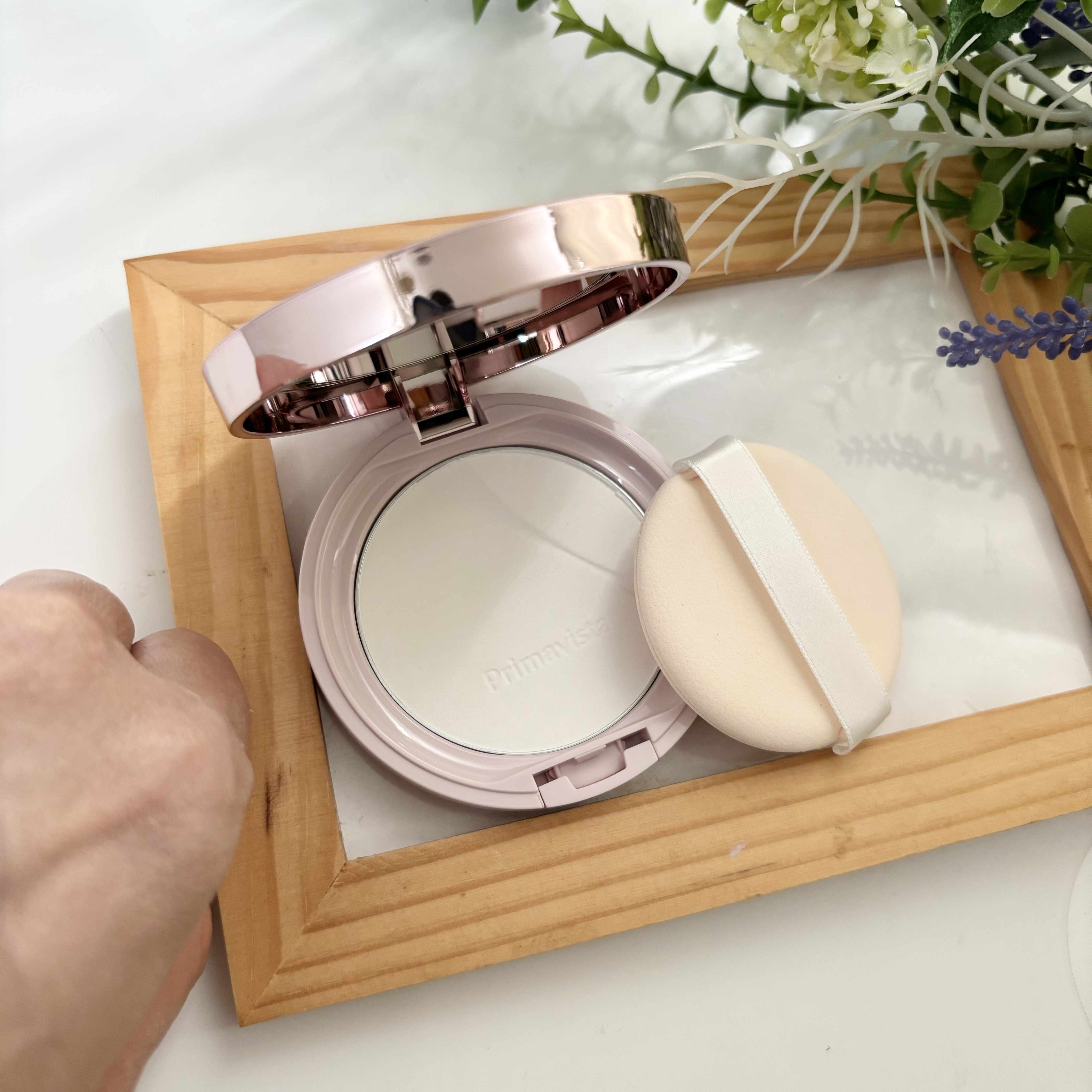 プリマヴィスタ シルキーラスティング プレスト レフィル シアーベージュ（レフィル）9g/プリマヴィスタ/プレストパウダーを使ったクチコミ（3枚目）