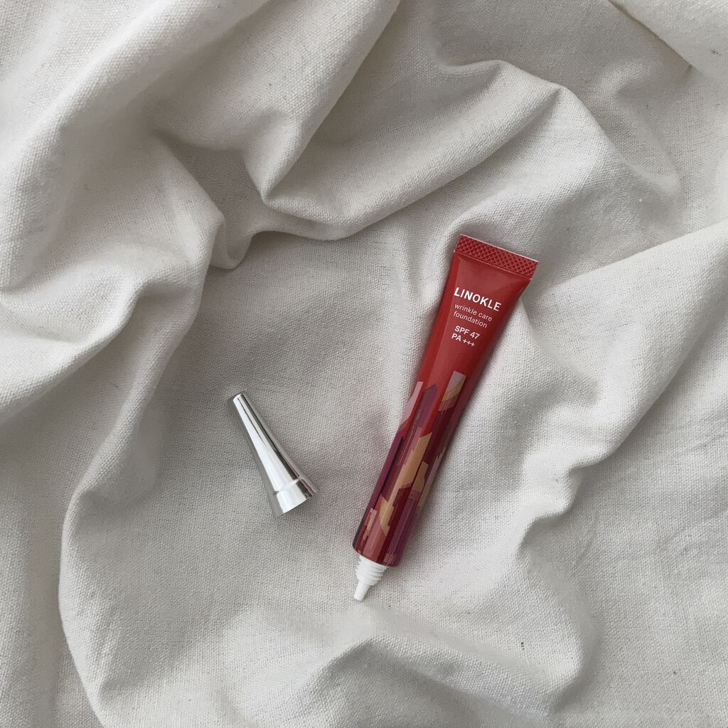 LINOKLE リンクルケアファンデーション/さくらの森/BBクリームを使ったクチコミ（1枚目）