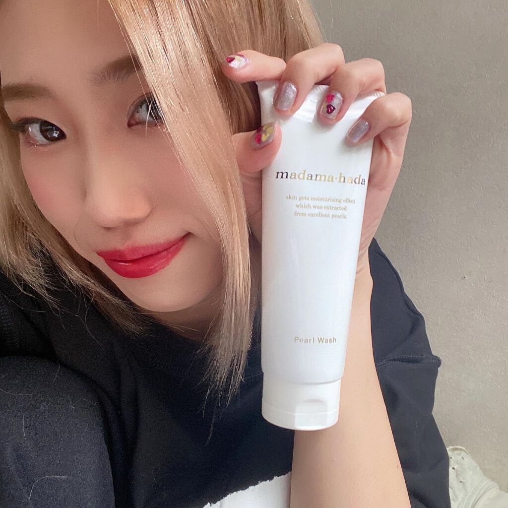 Yoshika on LIPS 「真珠肌パールウォッシュ❤︎❤︎クリーミー泡の真珠成分が入ったエ..」(2枚目)