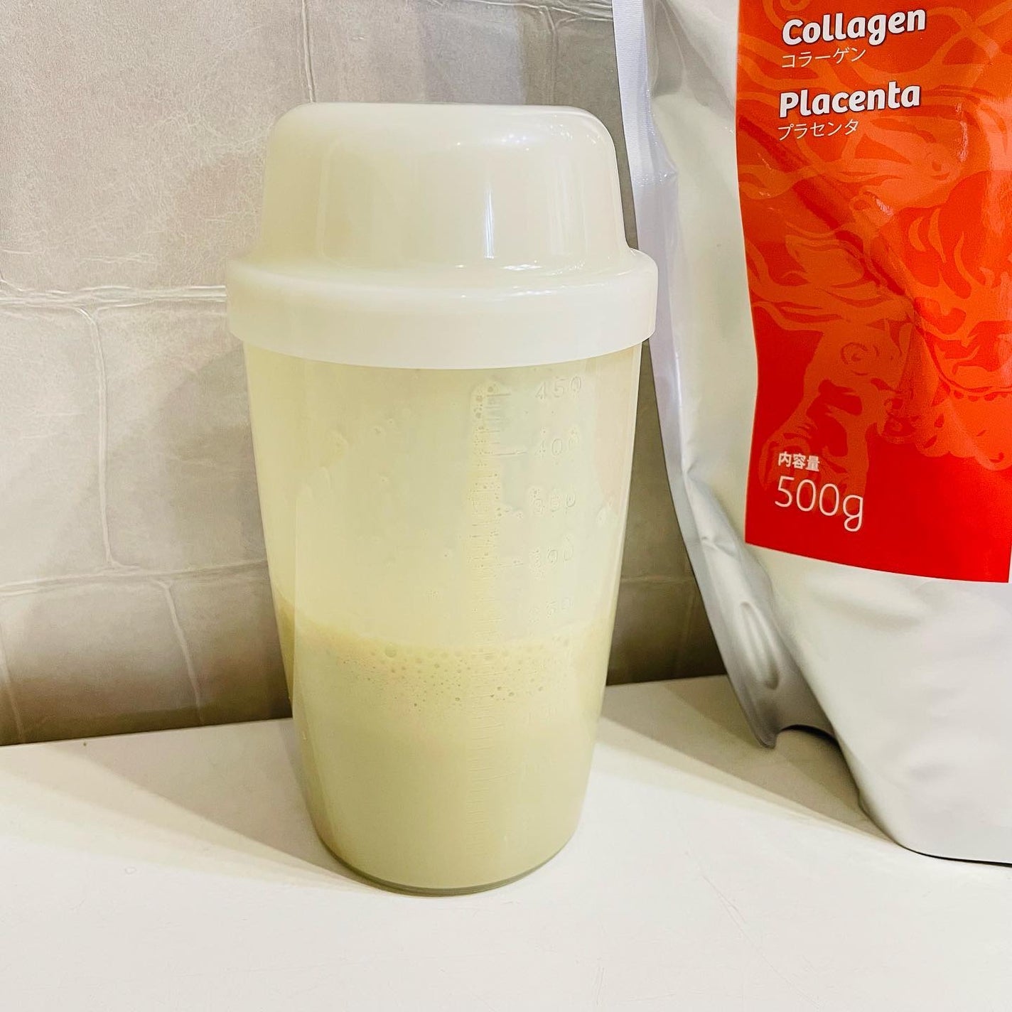 チャンププロテイン モリンガー入りビューティ/浜田産業/ソイプロテインを使ったクチコミ(4枚目)