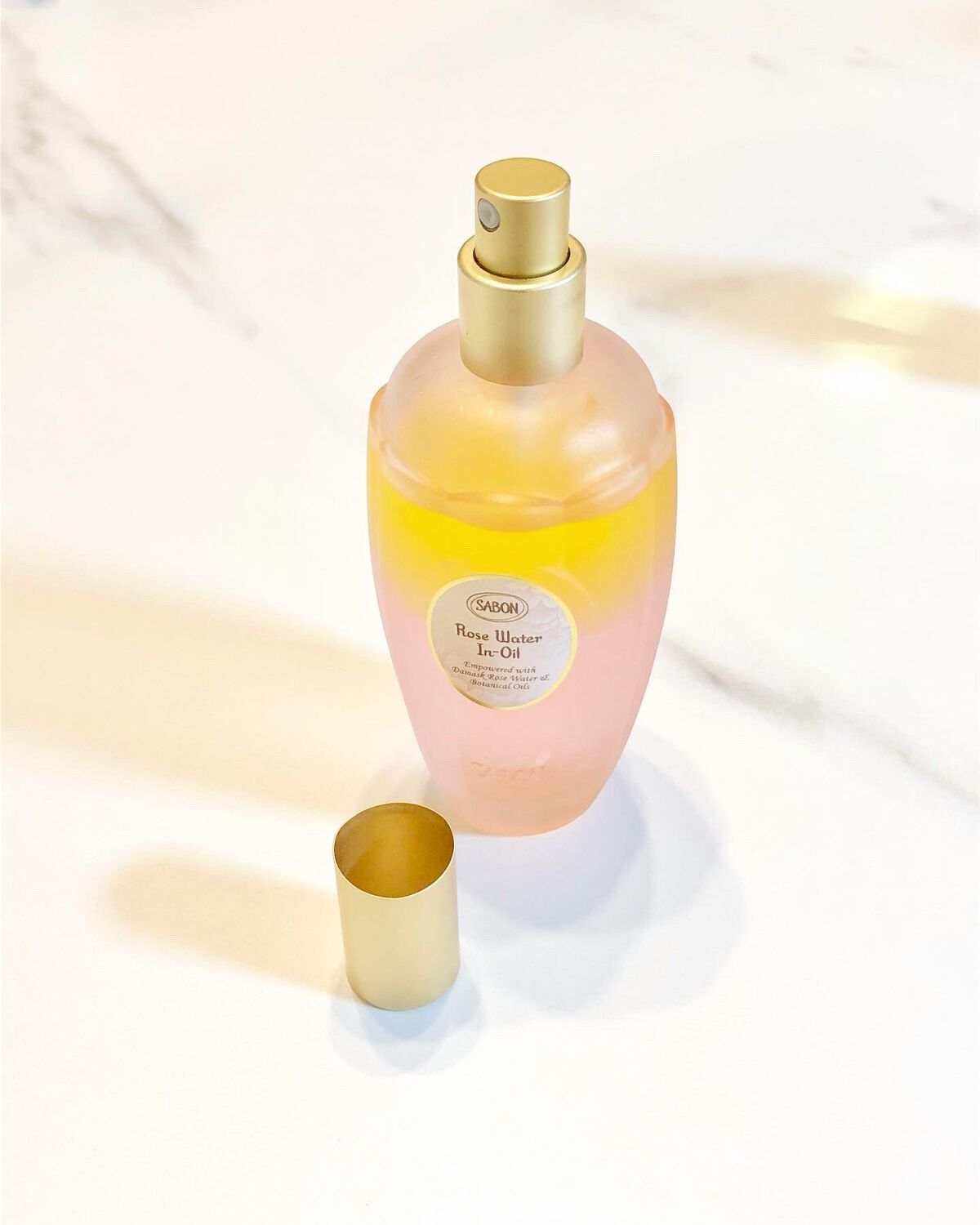 ローズウォーターインオイル/SABON/ミスト状化粧水を使ったクチコミ(2枚目)