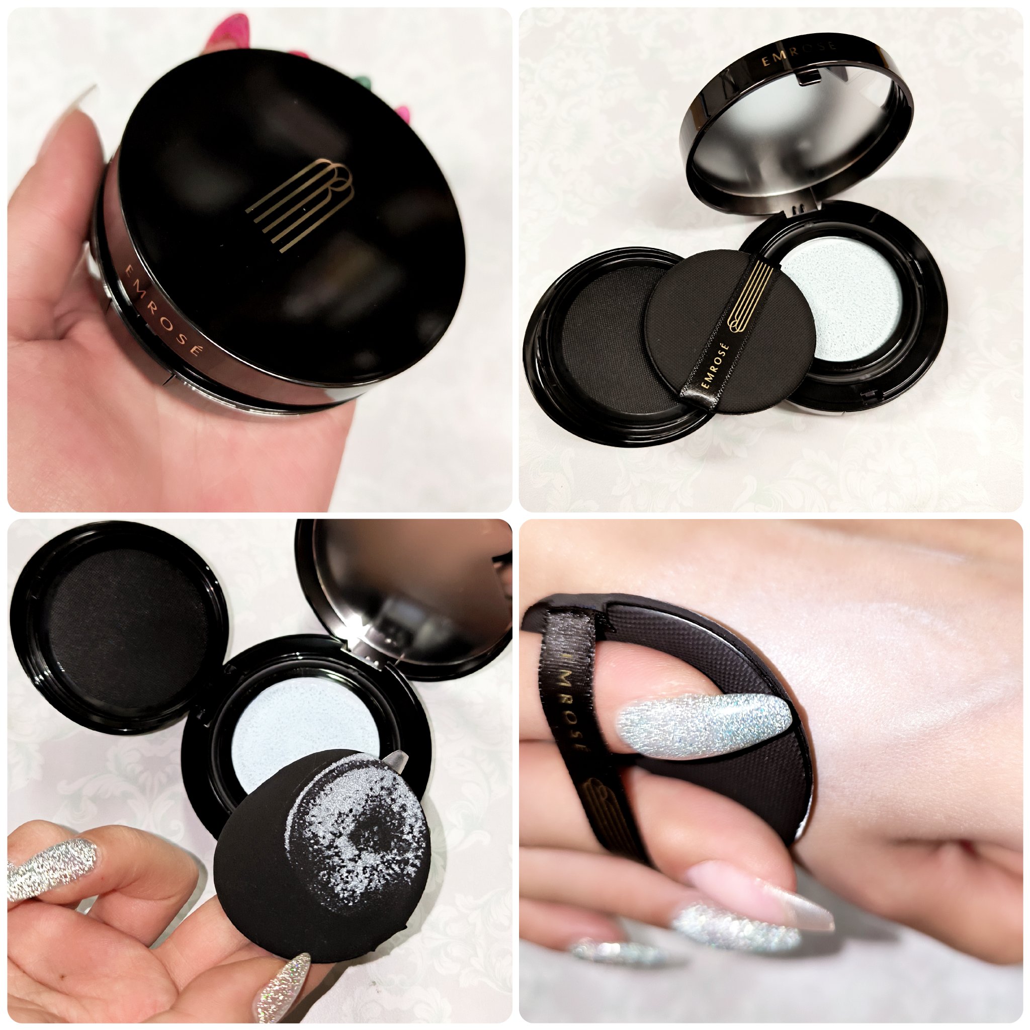 ブルートーンアップクッション/EMROSÉ/クッションファンデーションを使ったクチコミ（2枚目）