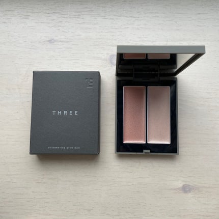 THREE シマリング グロー デュオ/THREE/クリームハイライトを使ったクチコミ(1枚目)