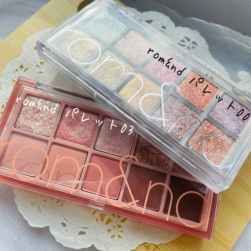 ベターザンパレット/rom&nd/アイシャドウパレットを使ったクチコミ（2枚目）