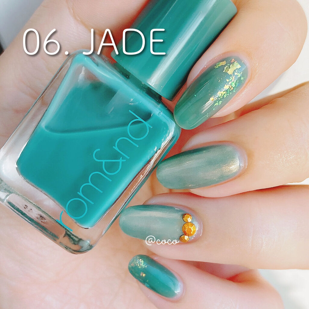 ムードペブルネイル/rom&nd/マニキュアを使ったクチコミ（3枚目）