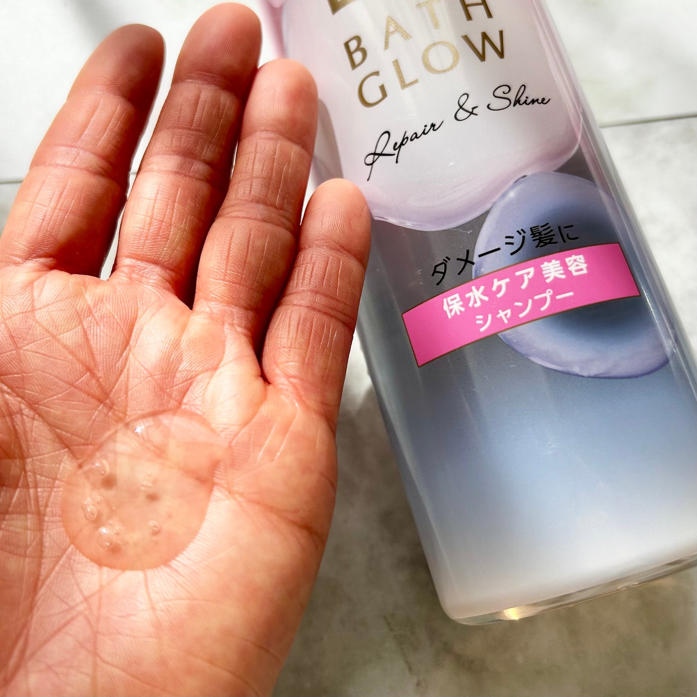 ラックス バスグロウ リペア&シャイン ヘアブースター/LUX/洗い流すヘアトリートメントを使ったクチコミ(6枚目)