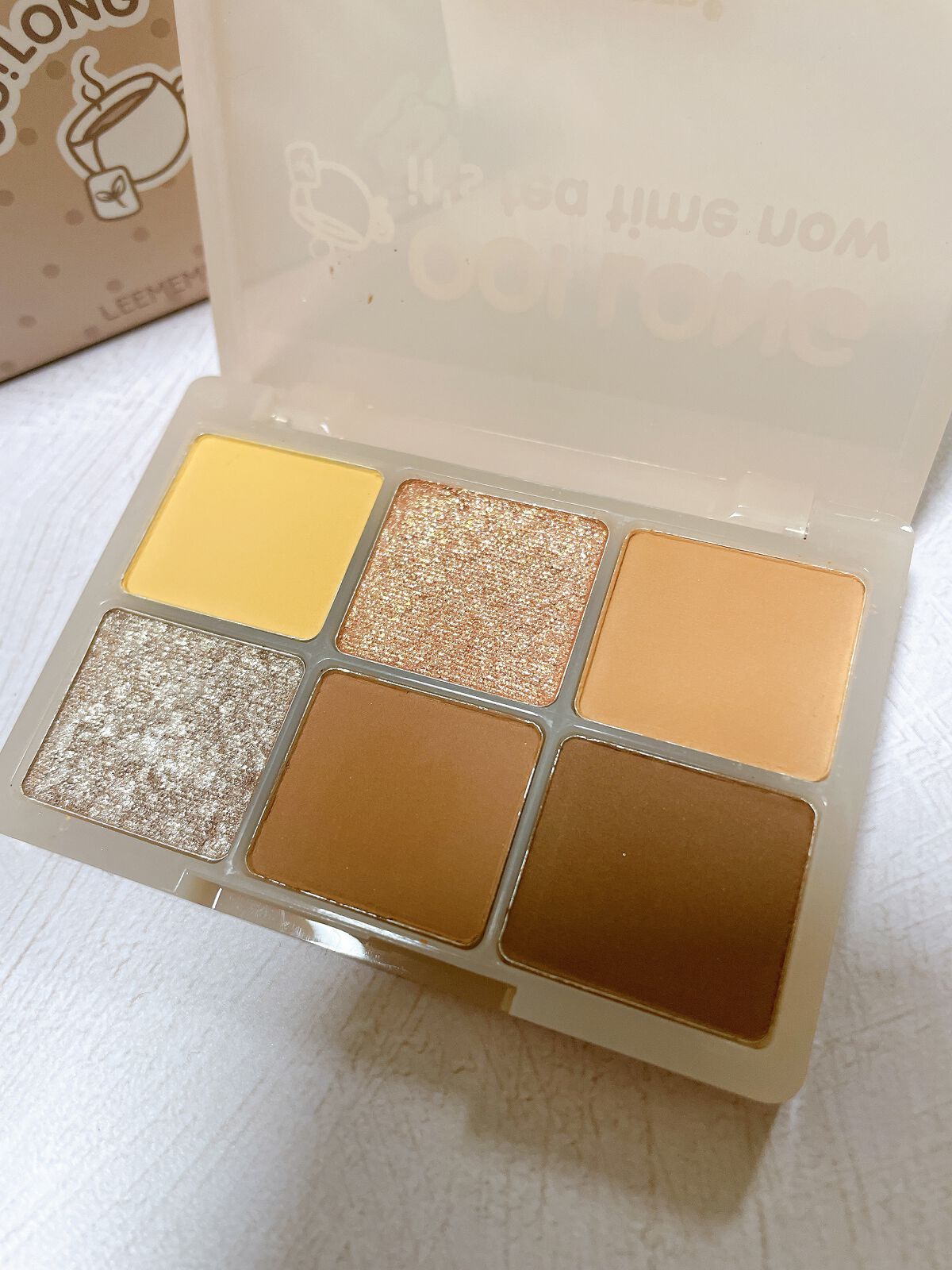 OO!LONG シフォンタイムズアイ/LEEMEMBER/アイシャドウパレットを使ったクチコミ（3枚目）