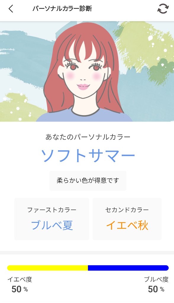 LIPS パーソナルカラー診断/LIPS/その他を使ったクチコミ（2枚目）