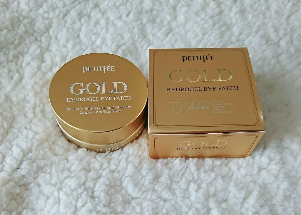 ゴールドハイドロゲルアイパッチ/Petitfee/シートマスク・パックを使ったクチコミ（1枚目）