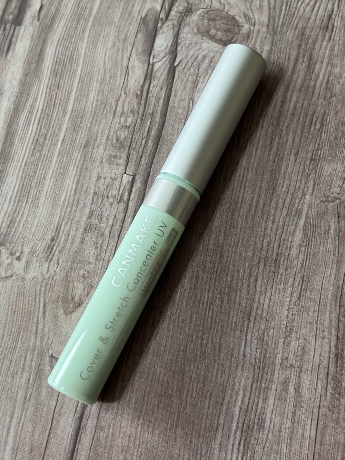 カバー＆ストレッチコンシーラー UV C01 ライトグリーン/キャンメイク/リキッドコンシーラーを使ったクチコミ（2枚目）