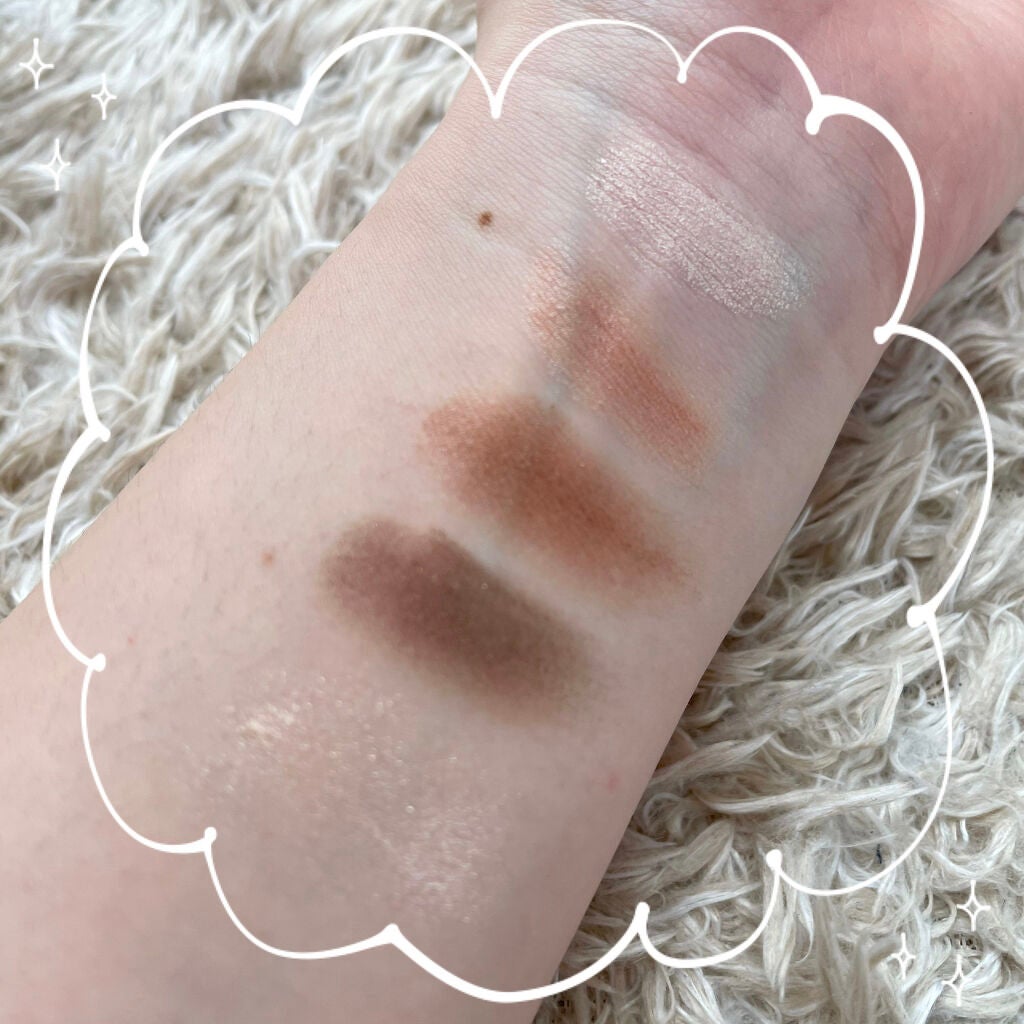 ショコラスウィート アイズ ソフトマット/リンメル ロンドン/アイシャドウパレットを使ったクチコミ(3枚目)