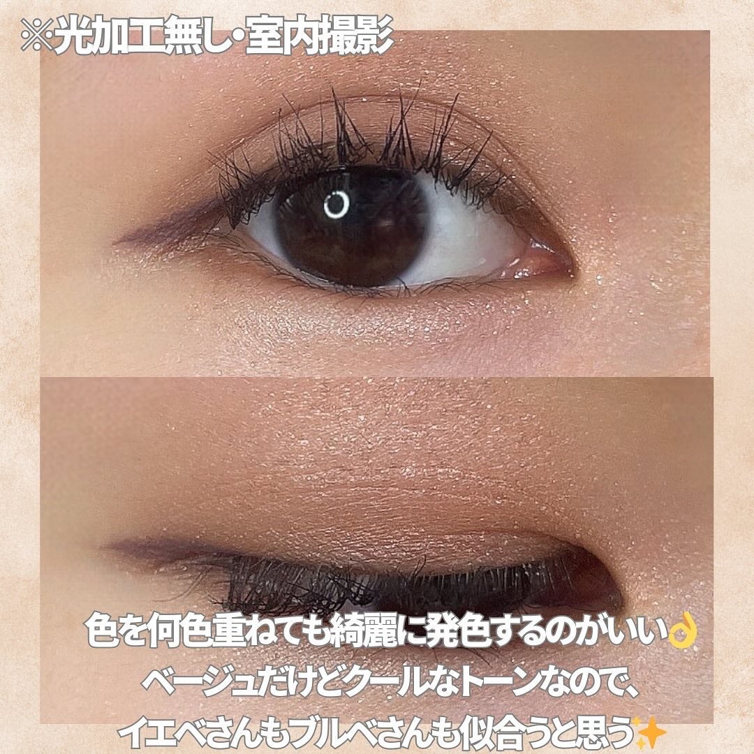 プティパレットアイズ/キャンメイク/パウダーアイシャドウを使ったクチコミ(4枚目)