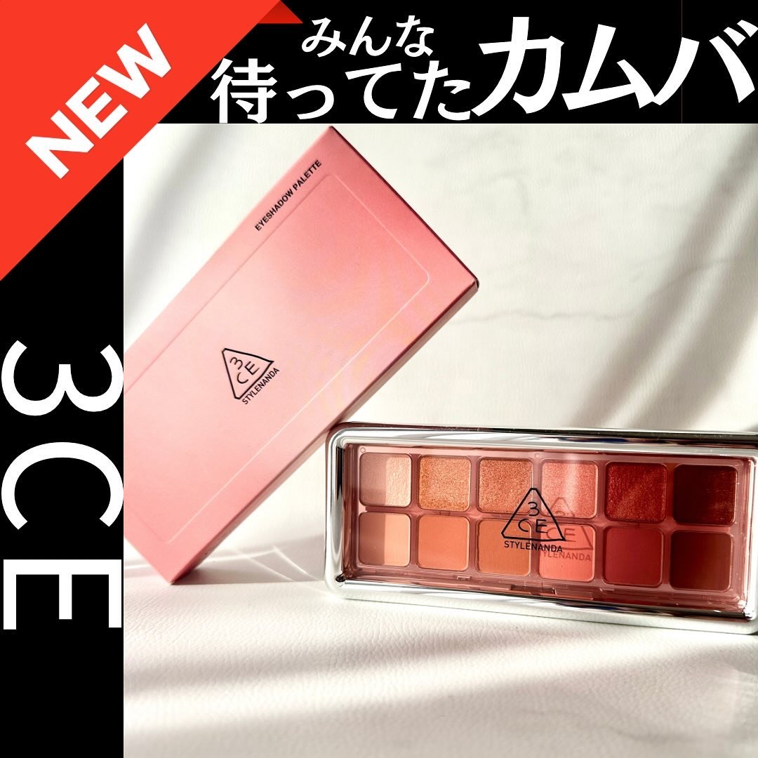 3CE ニューテイク アイシャドウパレット/3CE/アイシャドウパレットを使ったクチコミ（1枚目）