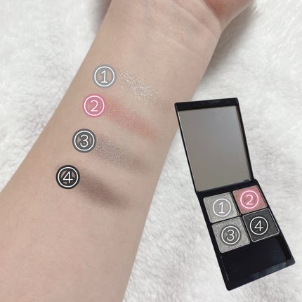 &be パレットアイシャドウ/&be/アイシャドウパレットを使ったクチコミ(2枚目)