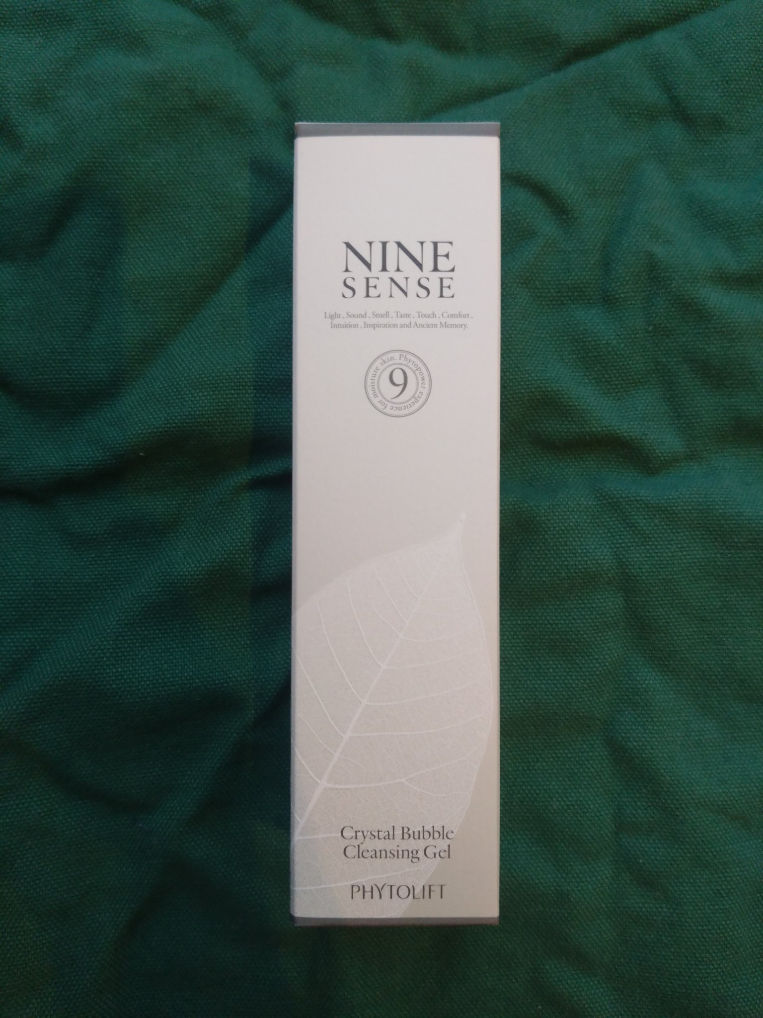 ナインセンス クリスタルバブルクレンジングジェル/NINE SENSE PHYTOLIFT/クレンジングジェルを使ったクチコミ（1枚目）