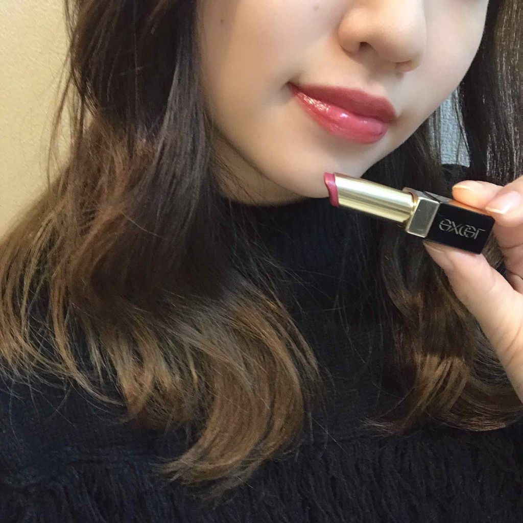 グレイズバームリップ/excel/口紅を使ったクチコミ（2枚目）