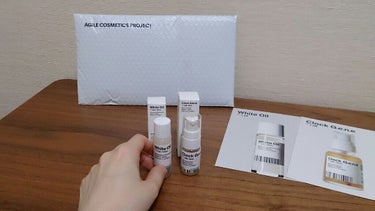 ACP 14 DAYS キット/AGILE COSMETICS PROJECT/スキンケアキットを使ったクチコミ（1枚目）