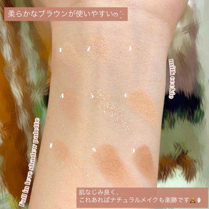 KEYBO FALL IN LOVE SHADOW PALETTE/keybo/アイシャドウパレットを使ったクチコミ(4枚目)