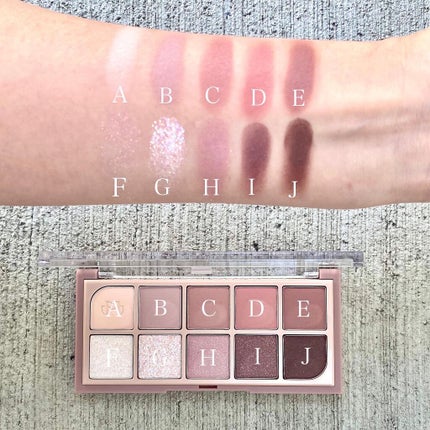 MDショールモーメント アイシャドウパレット/mude./アイシャドウパレットを使ったクチコミ(5枚目)