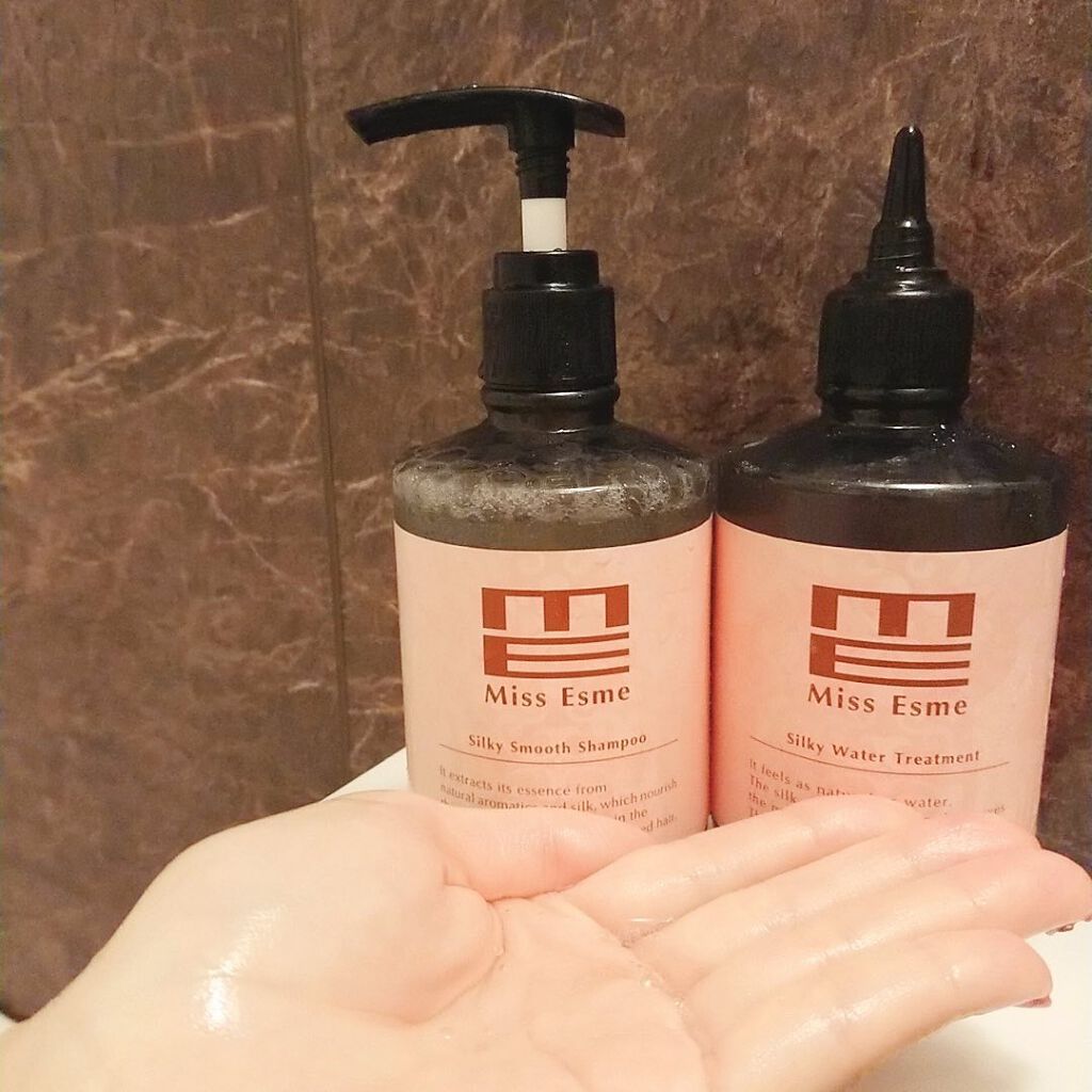 シルキーウォータートリートメント/Miss Esme/洗い流すヘアトリートメントを使ったクチコミ（2枚目）