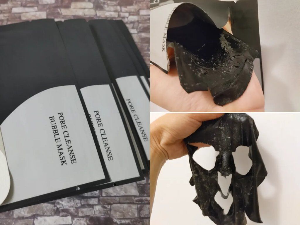 ポアクレンズバブルマスク/ポアレスラボ/シートマスク・パックを使ったクチコミ（3枚目）